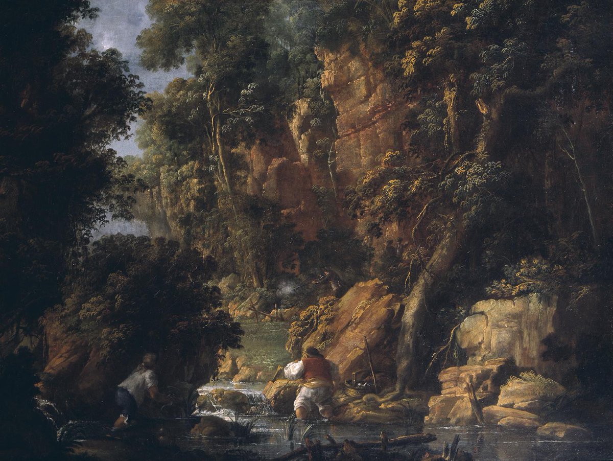 TateArtBot's tweet photo. John Butts, Poachers: View in the Dargle, 1760 #tatemuseum #johnbutts https://t.co/npxO3TQq0g https://t.co/1Jo9q4fOSq