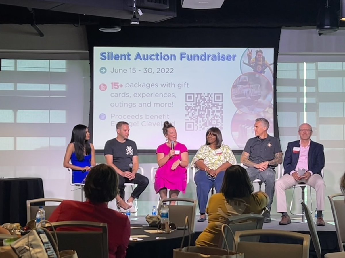 EngageCleveland's tweet photo. #CLEYPWEEK Day 3: Cleveland Staples panel, Behind the Scenes Tours of Rocket Mortgage FieldHouse and Trivia Night Fundraiser at @JukeboxCLE! There’s still time to register for more events happening through June 25 ➡️ https://t.co/eNv8HemThG https://t.co/RG15EOr6p2