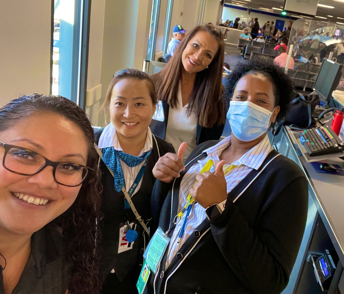 Alisi Sekona (@aleec_sek0na) on Twitter photo These IAD ladies faced a few obstacles throughout their flight but they kept their minds focused on getting the passengers on their way to Atlanta! We had a great debrief after about best practices, opportunities, etc! #ConsistencyTeam <a href="/SalangaJ/">Jonathan Salanga</a> <a href="/KevinSummerlin5/">Kevin Summerlin</a> <a href="/Catalinarioso/">Catalina Rios</a> These IAD ladies faced a few obstacles throughout their flight but they kept their minds focused on getting the passengers on their way to Atlanta! We had a great debrief after about best practices, opportunities, etc! #ConsistencyTeam <a href="/SalangaJ/">Jonathan Salanga</a> <a href="/KevinSummerlin5/">Kevin Summerlin</a> <a href="/Catalinarioso/">Catalina Rios</a>