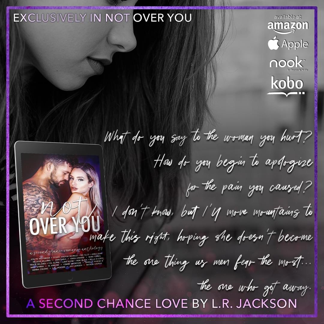 sydneyamichelle's tweet photo. Not Over You: A Second Chance Anthology - Author Spotlight 

Featured Author: L.R. Jackson

Title:  A Second Chance Love

Buy Link: https://t.co/9wXvOyosTY

Hashtag: #NotOverYouAnthology

Claim your FREE GIFT WITH PURCHASE at: [https://t.co/kexFIZHgCm](https://t.co/IYB1kz8LMK) https://t.co/nDwj2LShVe