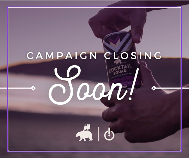 CocktailSquad's tweet photo. There are less than two weeks left to get in on the action. Don't miss out on the opportunity to own shares in the early pioneers of the premixed canned cocktail market! ⏰

Learn more on StartEngine today. Link in bio. 👆 

#crowdfunding #investnow #femalefounded #entrepreneu https://t.co/mmhxutgqmy