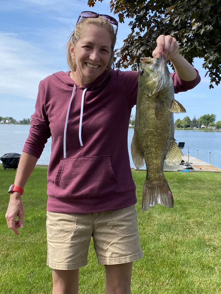 Caught and released an Elite Bassmasters-sized smallie today. Just shy of 5lb! #bassfishing