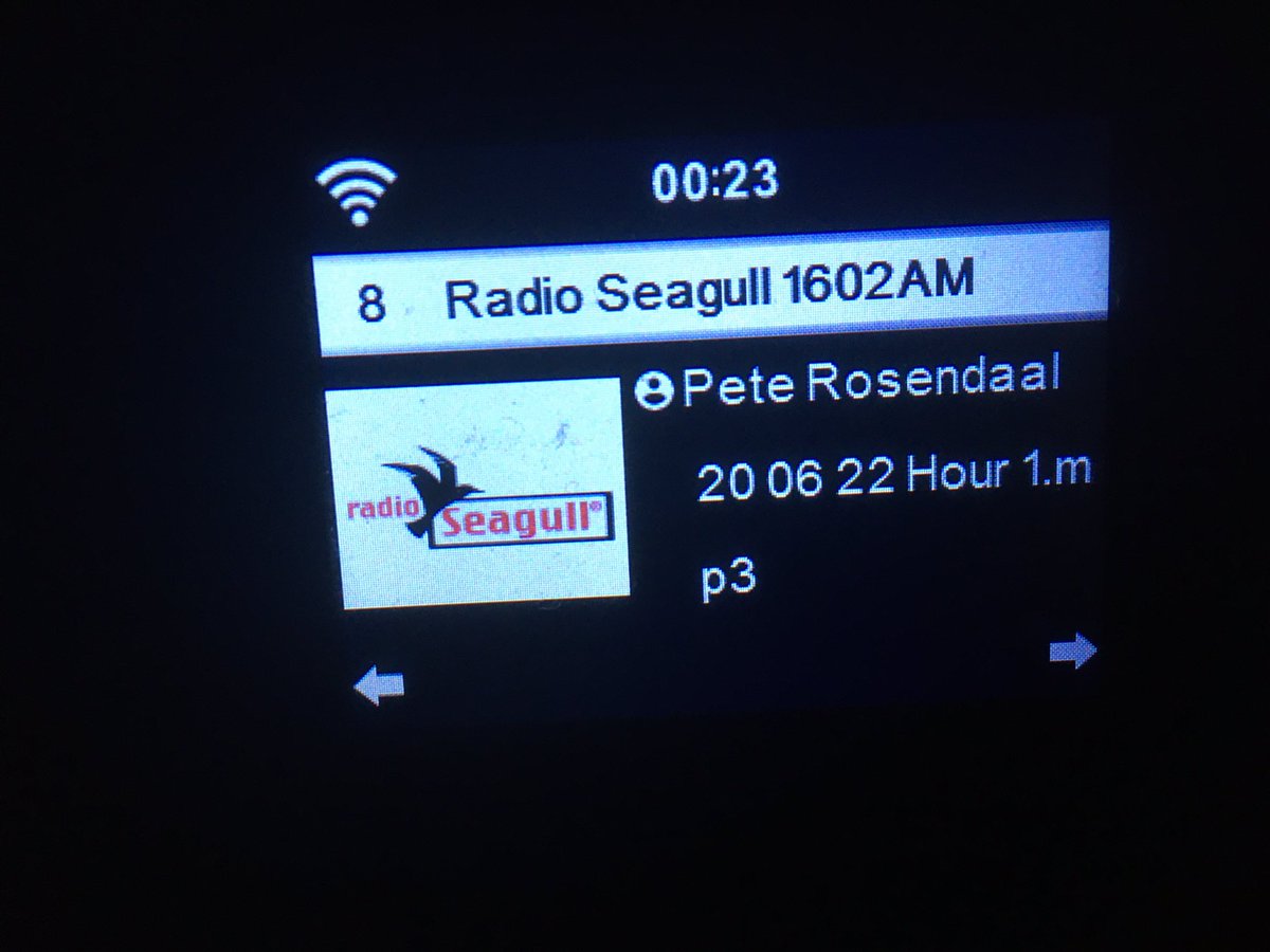 A second opportunity to hear @pete_rosendaal at @Radio_Seagull now till 4am