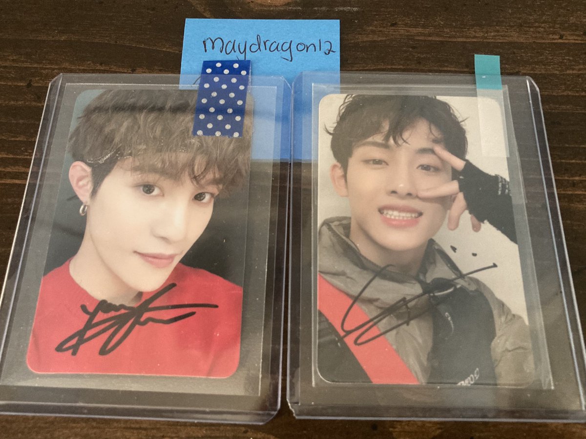 maydragon12's tweet photo. WTS SIGNED WAYV NCT WIN WIN YANG YANG TAKE OFF photocards 

QYOP

USA based 🇺🇸
$4 tracked shipping 
WW shipping is expensive $15+ 

@nctselling_USA @ncttradesusa @exotradenct @kpoptradeusa pls rt thank you!! https://t.co/YecIvEMDyh