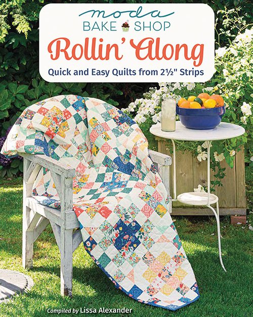 Time for another QAL. Join the chefs from the new Moda Bake Shop book, Rollin' Along as they Quilt along using their favorite Moda JellyRolls to make the Family Reunion quilt, shown here.

Timeline and additional information are available on Moda's blog, my.modafabrics.co