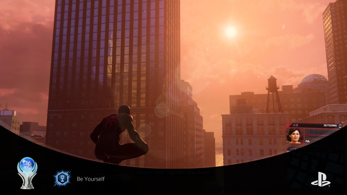 Marvel's Spider-Man: Miles Morales
Be Yourself (PLATINUM)
#PlayStationTrophy #PS5Share, #MarvelsSpiderManMilesMorales Also Marvel's Spider-Man https://t.co/G7v6sd9MBc
