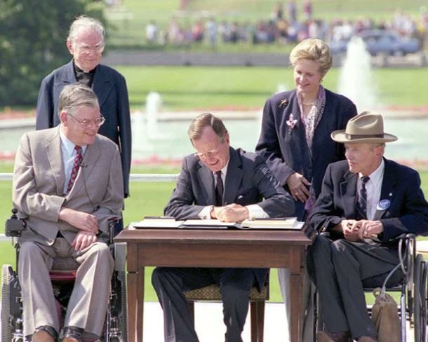#ThanksToTheADA, I can go to a #conference about #disabilityrights! 
2022adaconference.eventbrite.com 

The anniversary for the signing of the American with Disabilities Act (ADA) is coming up on soon - July 26th!

Join us in celebrating! Why are you giving #ThanksToTheADA?