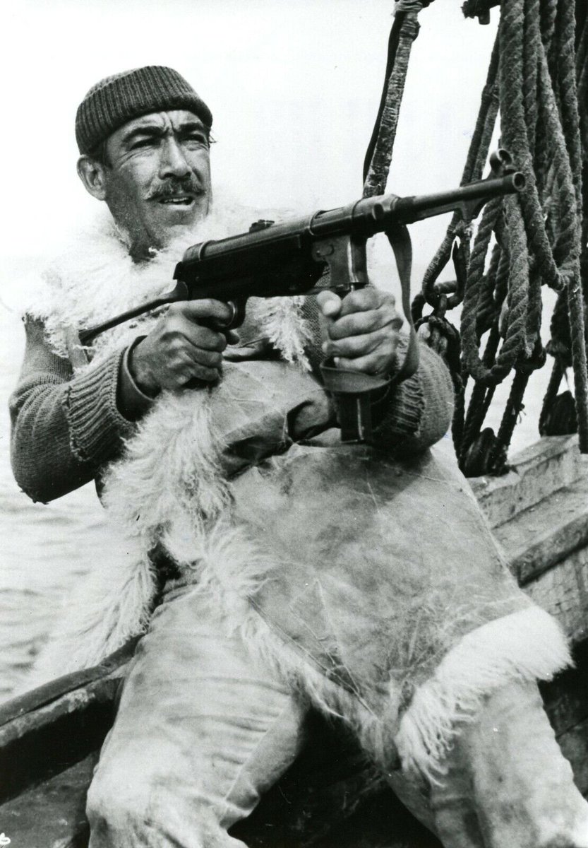 6thairborne's tweet photo. Weapons That Aren't Yours
Anthony Quinn with an MP40 The Guns of Navarone (1961)
#WTAY https://t.co/DXuhOb91vj