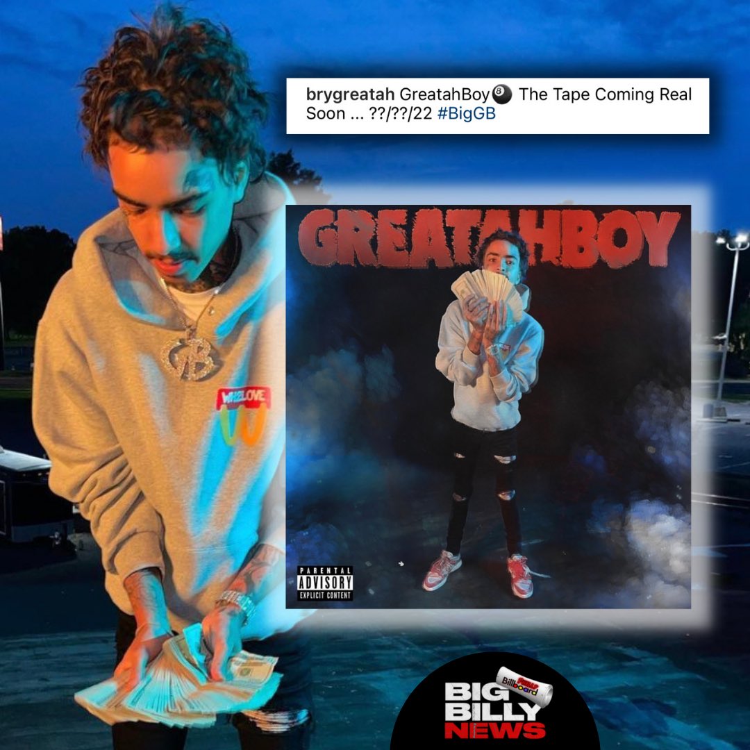 Philly Artist #BryGreatah Will Be Dropping His "GREATAH BOY" Mixtape Soon. Are You Guys Ready For It ? 🗞