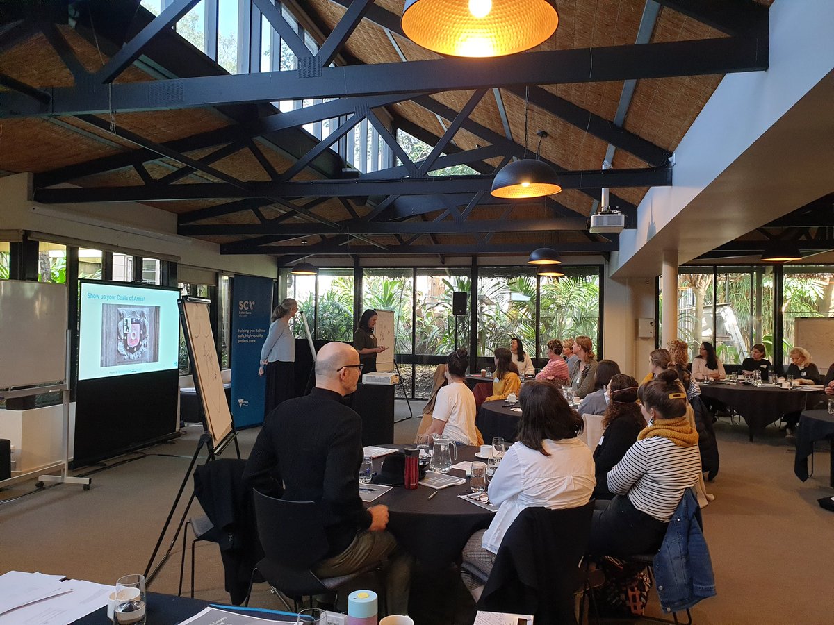 The team is excited to be teaching face to face again with our 5th cohort of the @IHI and <a href="/SaferCareVic/">Safer Care Victoria</a> Improvement Coach Programme! (And....we are next to the elephants at the <a href="/MelbourneZoo/">Melbourne Zoo</a> !)