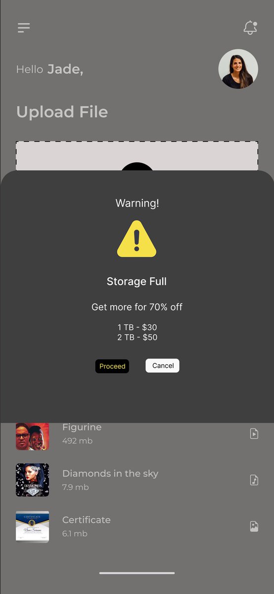 RJadesola's tweet photo. Let's pop a screen!
Day 12 challenge is an Overlay that pops up.
#DesignWithElijahsmith
#My30daysOfUIChallenge
#uiux #uidesign #figma https://t.co/AEcp436vpF