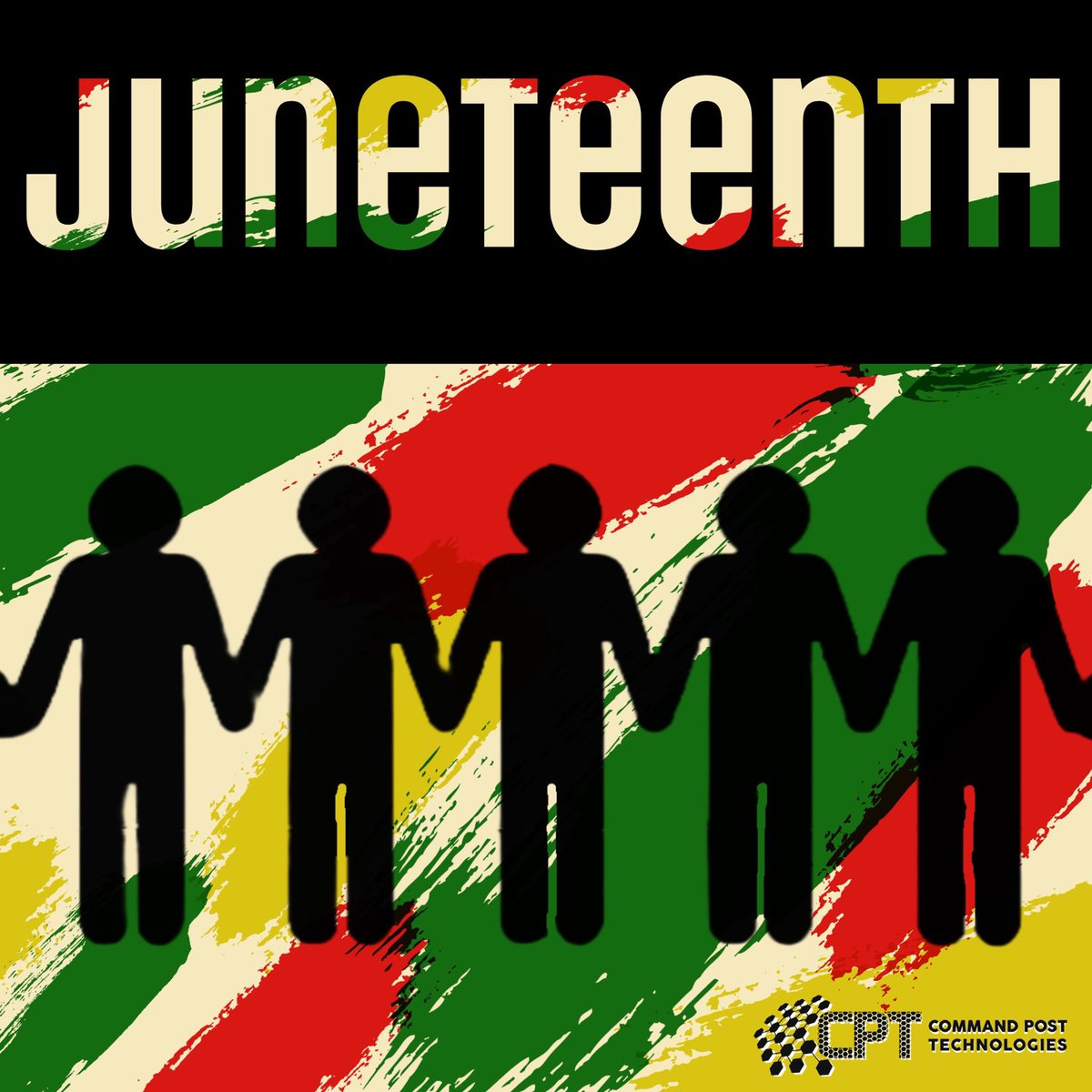 CommandPostTech's tweet image. Each year on June 19, commonly referred to as #Juneteenth, we come together to celebrate freedom for all Americans!

CPT wants to acknowledge and celebrate the occasion by remembering the struggle that was born by many to create this opportunity of freedom for all.

#FreedomDay