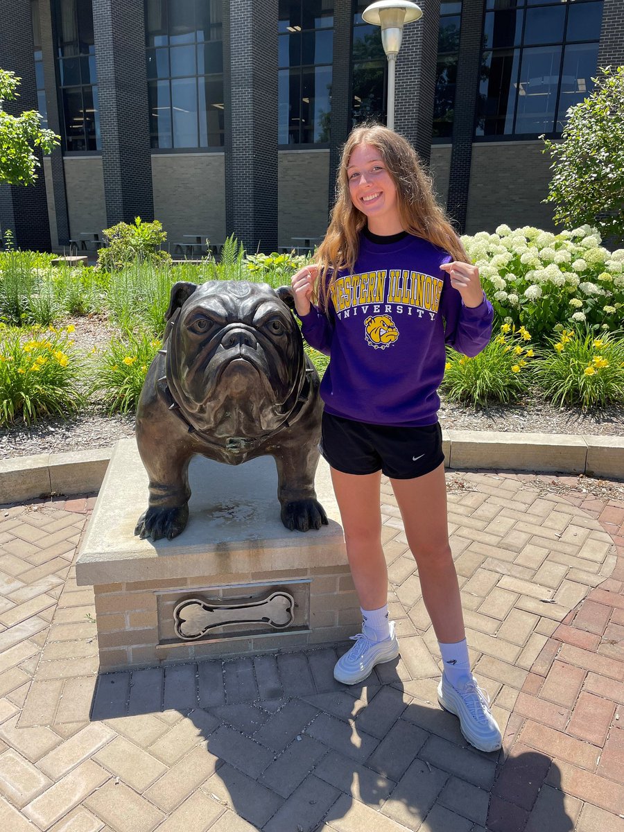 I’m very excited to announce my verbal commitment to play D1 soccer and continue my academic career at Western Illinois University!!! I am so thankful for my family, coaches, teammates, and friends who helped me along the way!! #goleathernecks💜💛