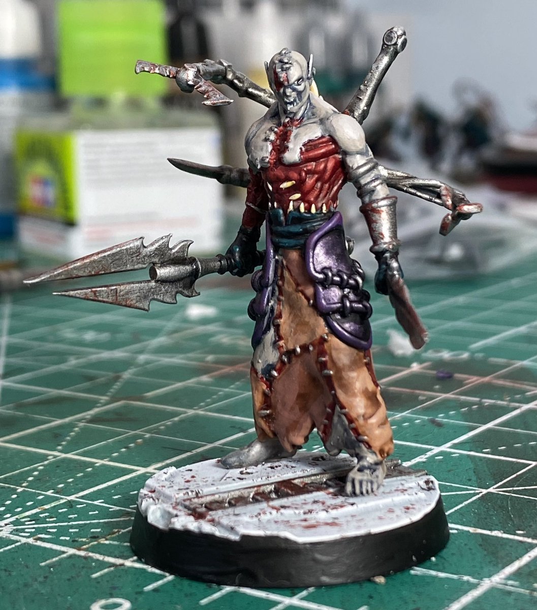 CavalierBenno's tweet photo. Getting stuff finished this week! My #drukhari #haemonculus
#warhammer40k #warhammercommunity #paintingwarhammer #darkeldar https://t.co/Ie6Tg2SAbe