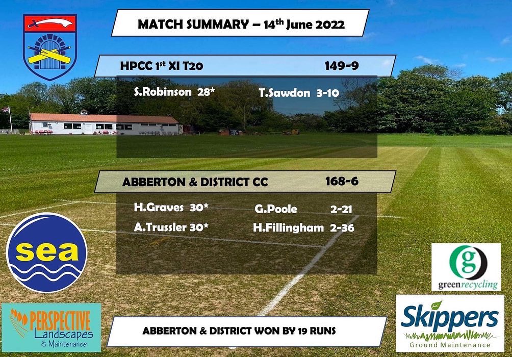💥RESULTS💥

#💪 #hatfieldpeverelcricketclub #HPCC #ALLSTARS #uptheallstars #HPCCALLSTARS  ##uptheallstars #cricket #playstraightbegreat #cricket #bowling #batting #🏏#adidascricket #greynicolls #pumacricket #skippers #seatransport  #🦆#💥 #hatfieldpeverel