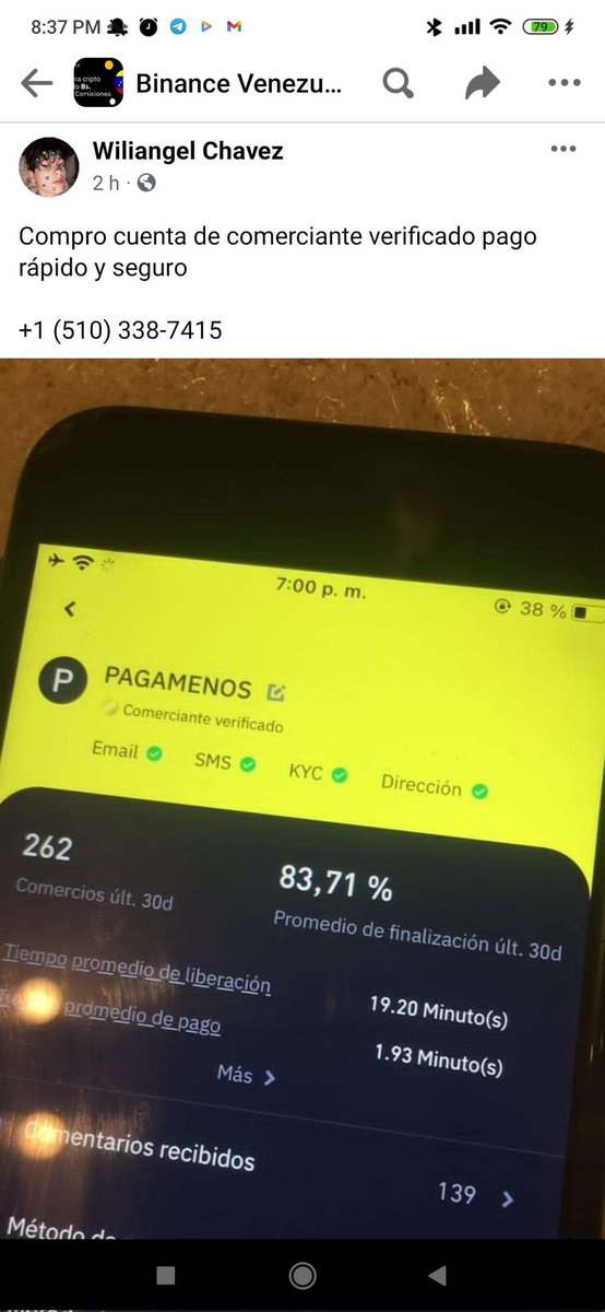 criptolawyer's tweet image. Alerta 🚨 🚨🚨🚨

Usuarios en redes sociales ofrecen comprar cuentas verificadas en @BinanceES 

🧵 ¡¡No hagan esto!! A menos de quieras ir preso 💀