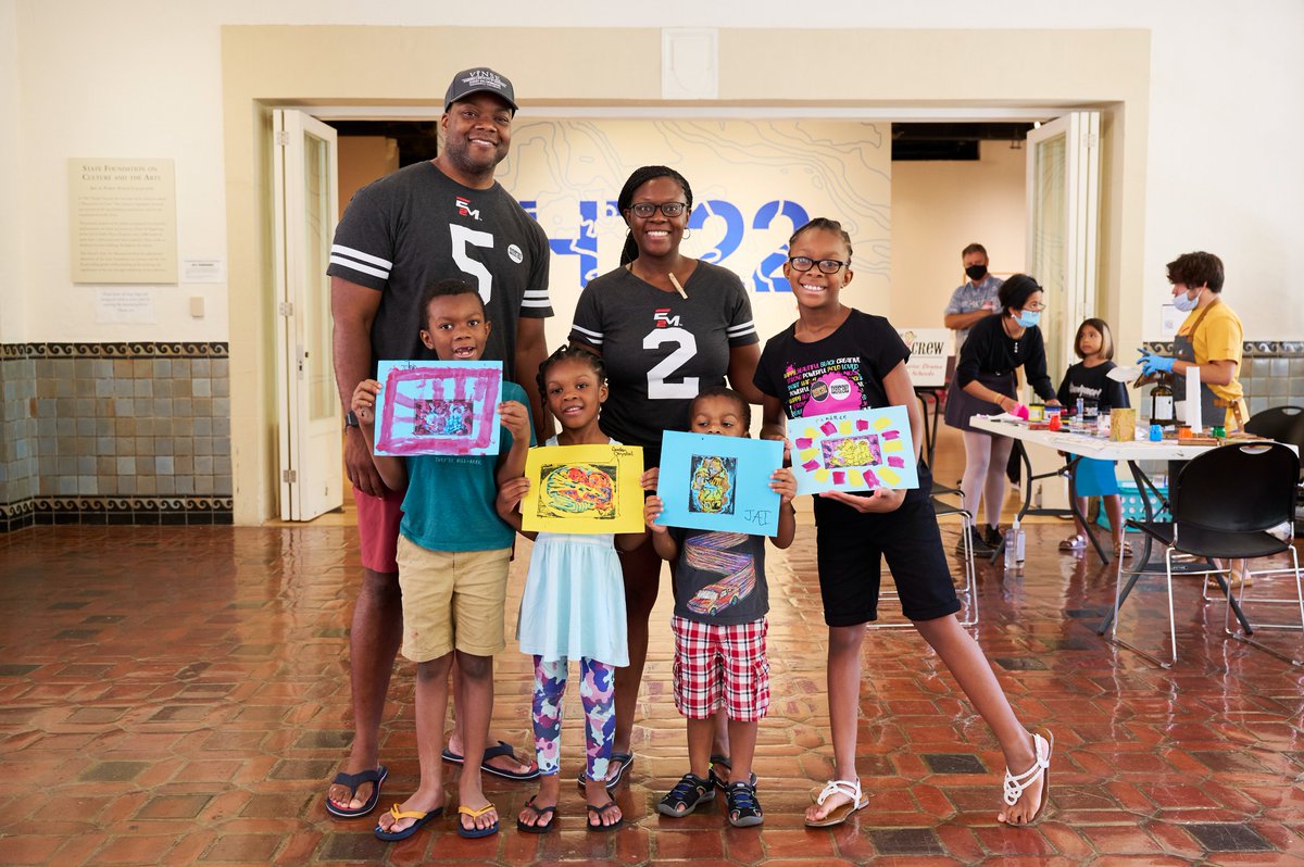 capitolmodern's tweet photo. Saturday was SUPER, indeed! π Families and guests put on their own drama shows, painted their own HalemaΚ»umaΚ»u Craters, designed their own block prints, and more. We'll see you on the next third Saturday of the month for another super time! #HiSAM #SuperSaturdays #CPBFoundation https://t.co/rbIHg4rx5B