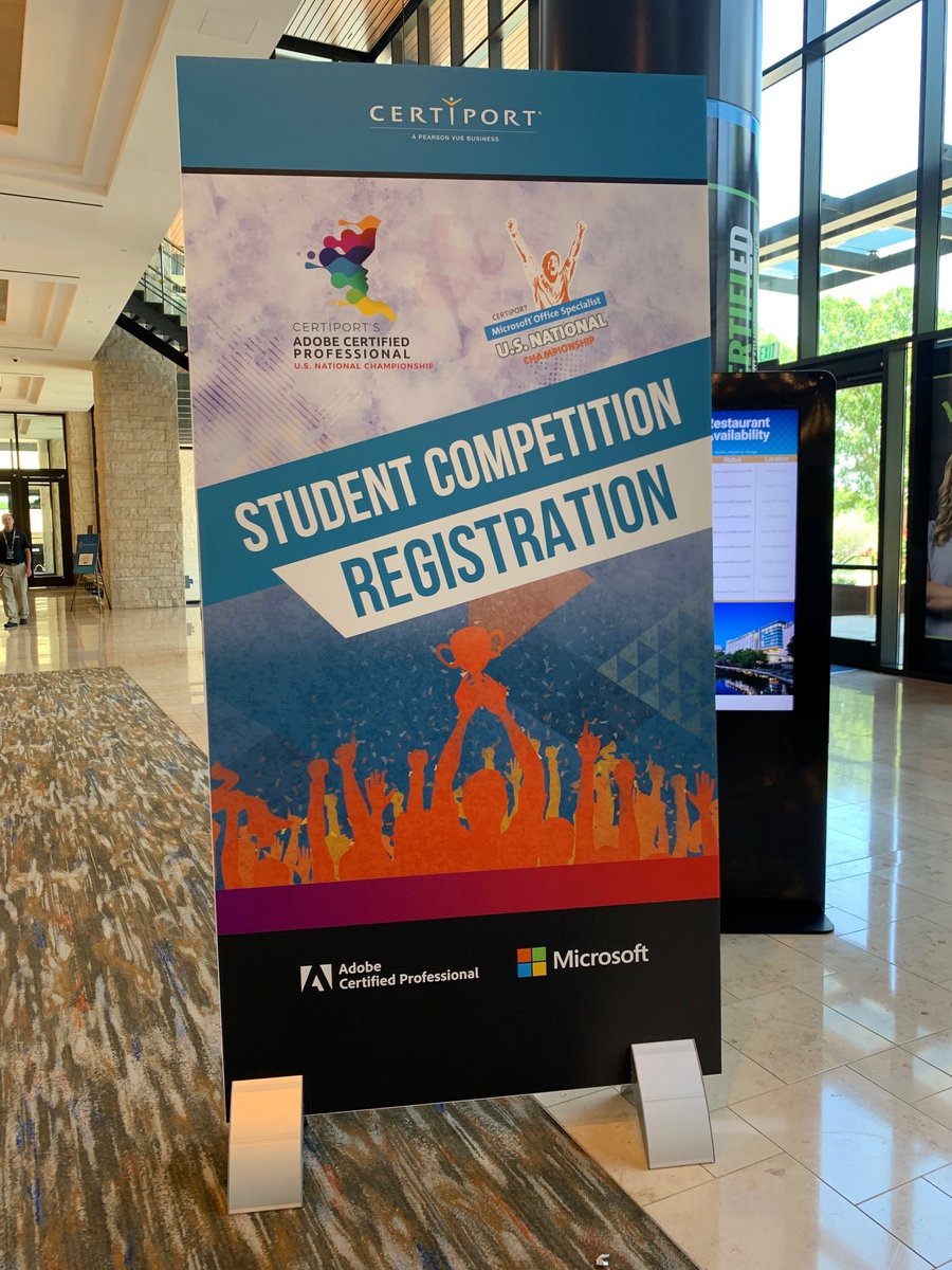 Certiport tweet media