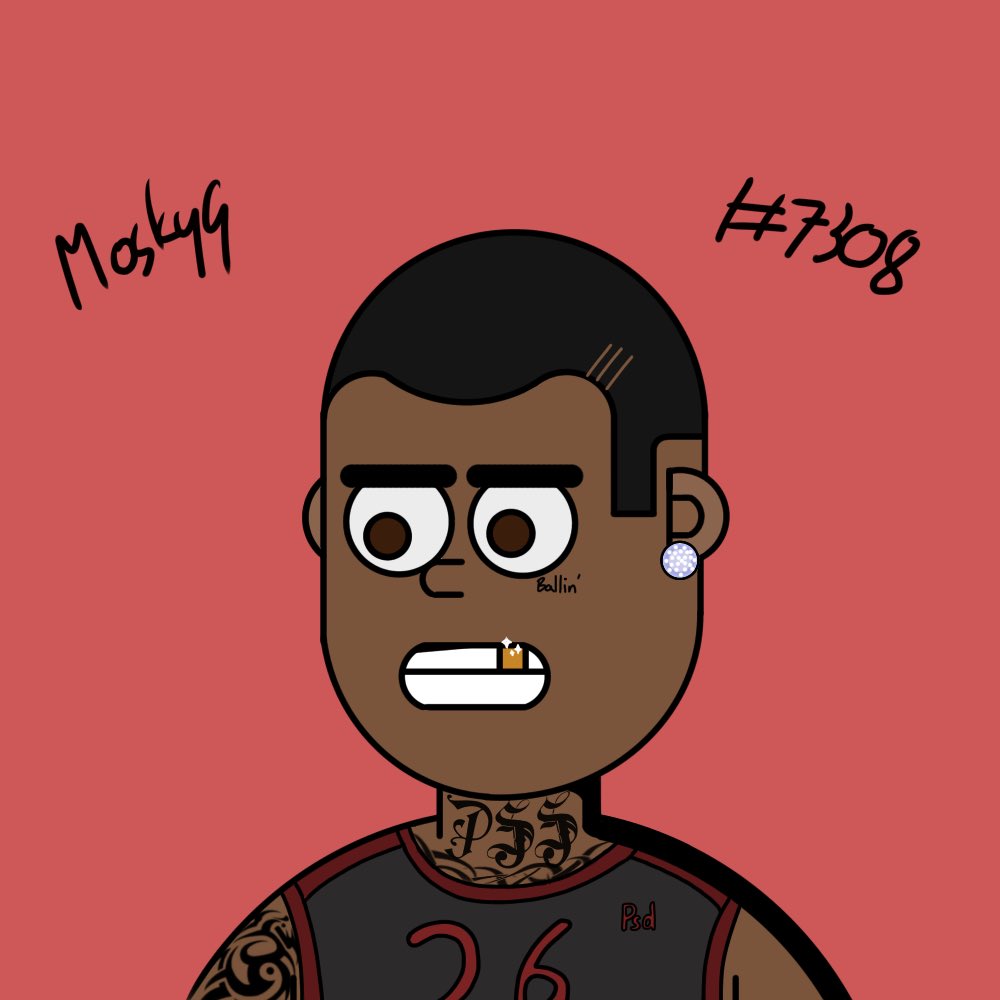 21moskyy's tweet photo. #Day 25 of drawing @ThePossessedNFT fanarts 💫💯 you see on the basketball players jersey the number 26 for the #26th fanart🏀#posse fam ?DO YOU PLAY BASKETBALL? 💯 keep ballin‘@tmw_buidls @whatthefurr @luuminize https://t.co/5YkjWDTOJ0