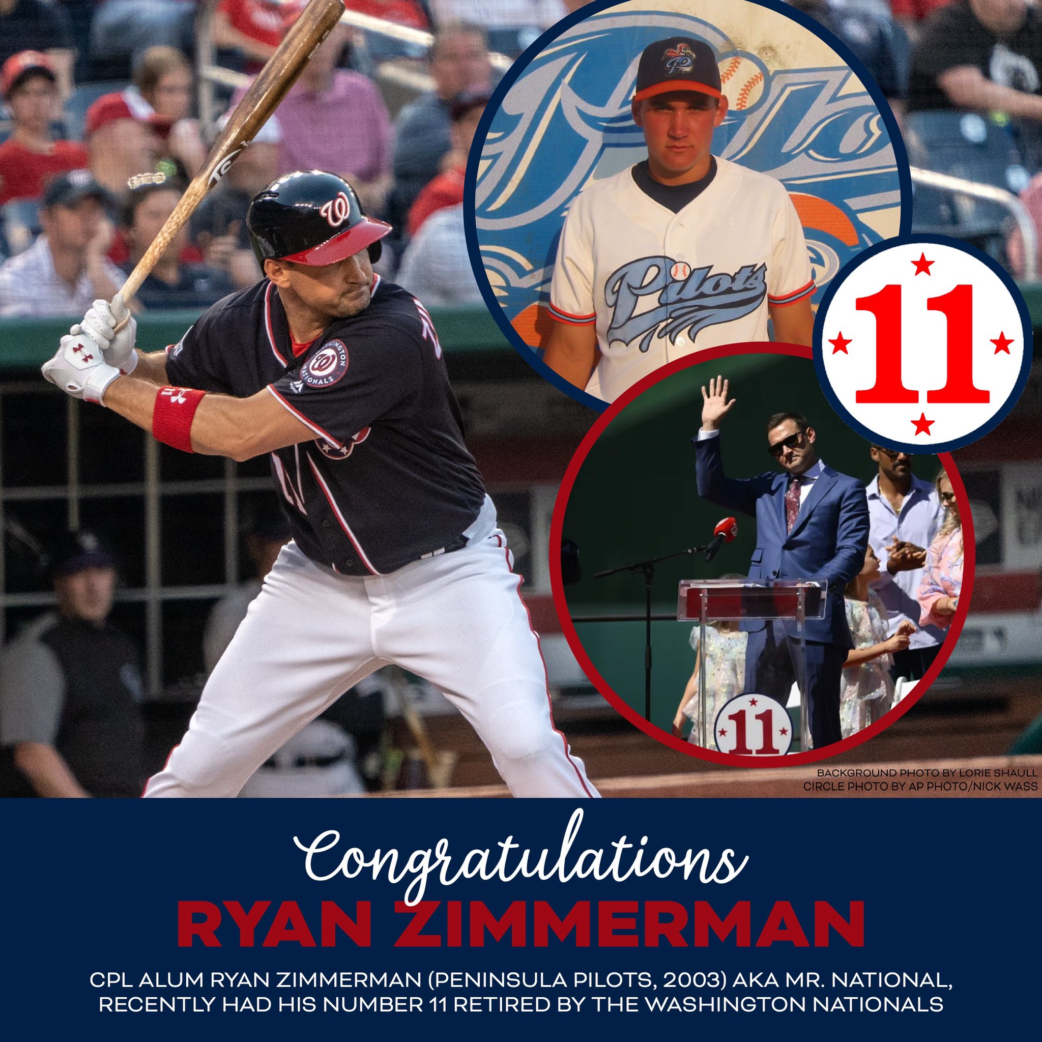 Washington Nationals to retire Ryan Zimmerman's number