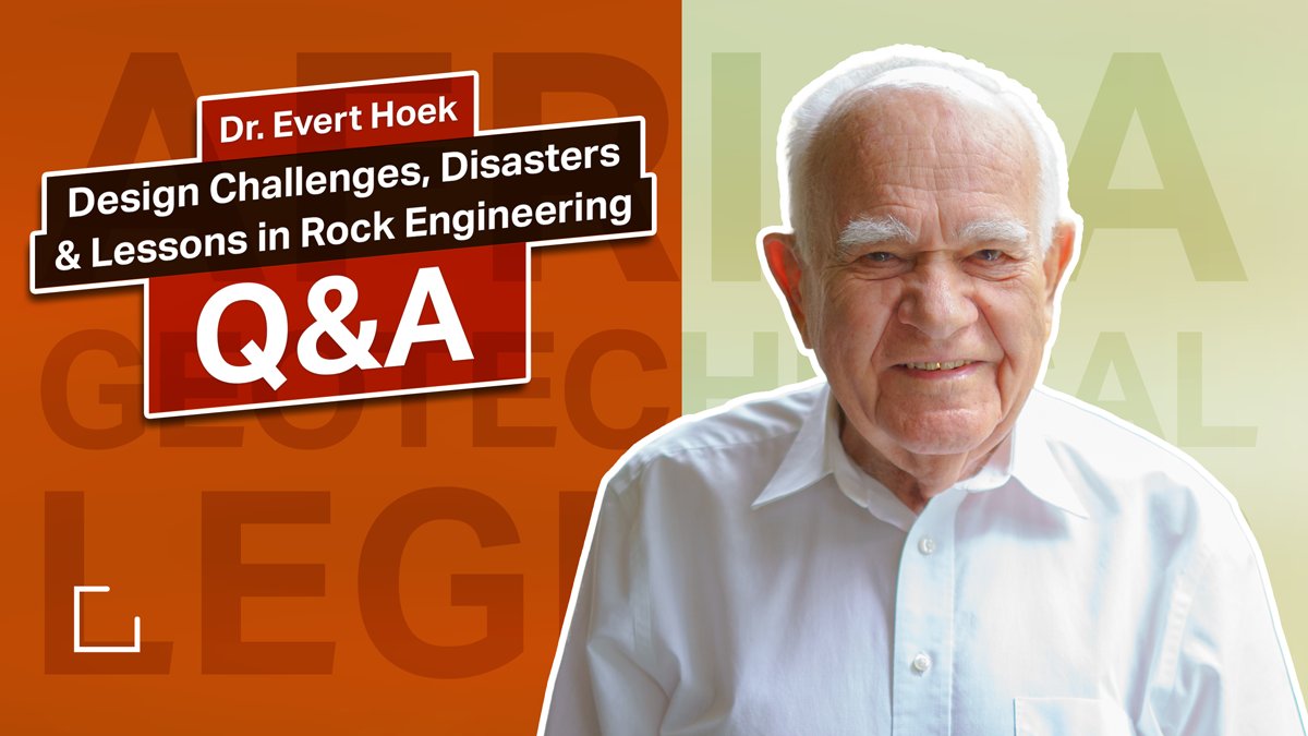 If you enjoyed our seminar on Design Challenges, Disasters and Lessons in Rock Engineering, here are the answers to all 95 questions from the session by Dr. Evert Hoek himself. Read the full document here: bit.ly/3y88Lj0
.
#Rocscience #GeotechnicalEngineers