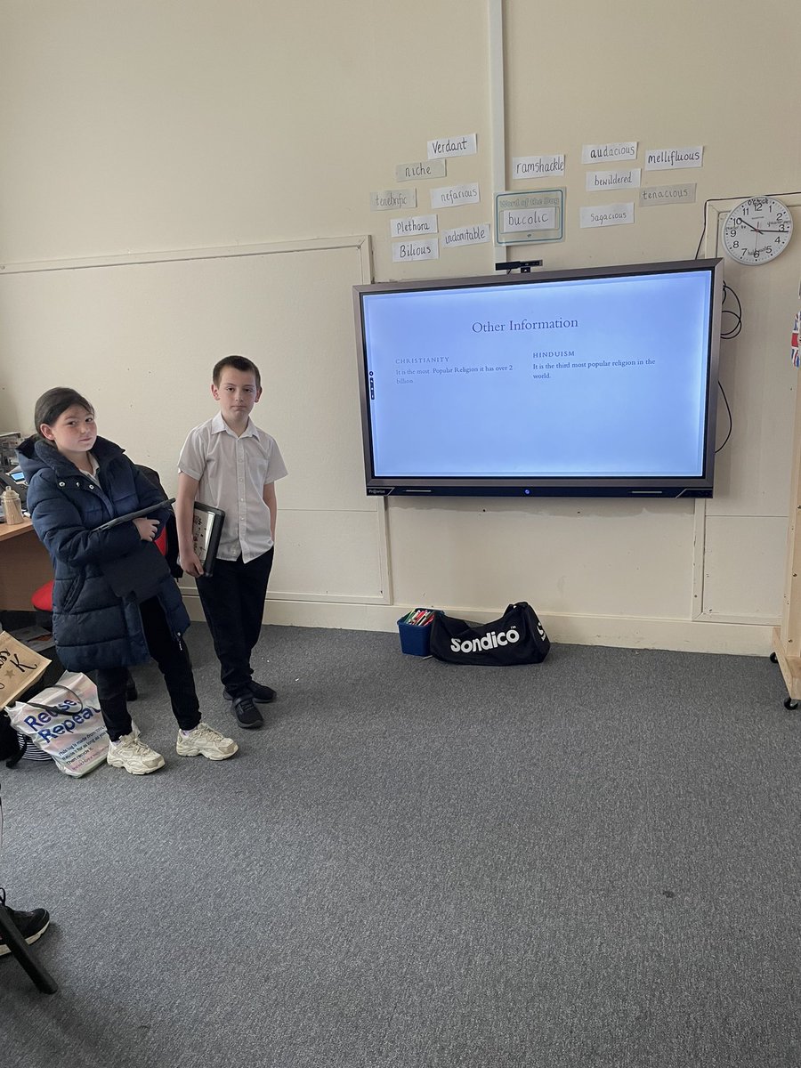 Some confident individuals completing their presentations last week 🥰