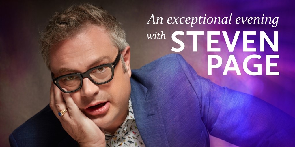 On September 24, <a href="/stevenpage/">steven page</a> will take centre stage in Lazaridis Hall with his powerful tenor voice, quick wit, and arsenal of songs from his 30-year career.

Proceeds will support Laurier’s Making Space for Music campaign.

Reserve your tickets at shorturl.at/stzBQ.