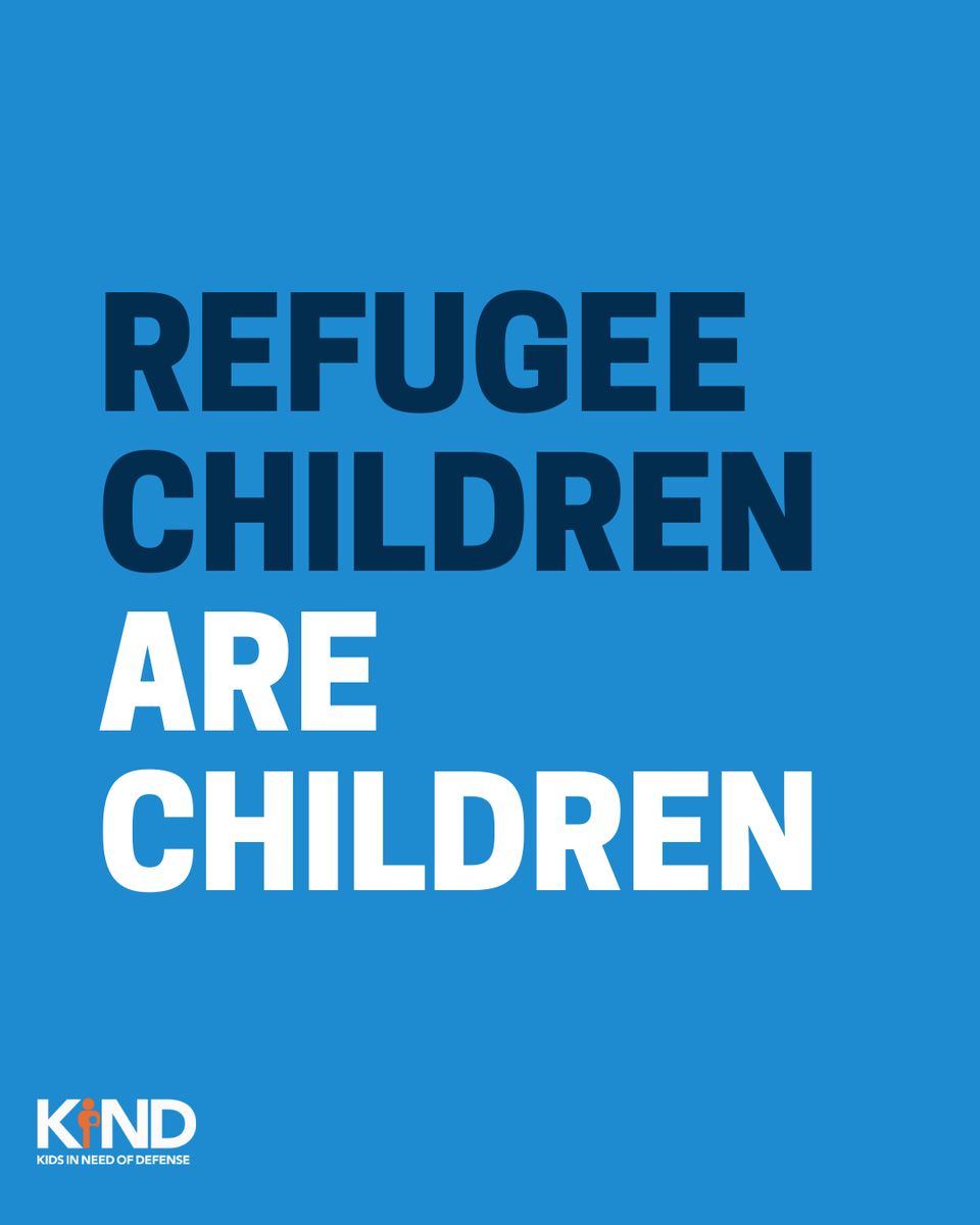 On #WorldRefugeeDay, let us remember we have a legal and moral obligation to protect children fleeing violence, danger, and persecution at every stage of their migration journey.