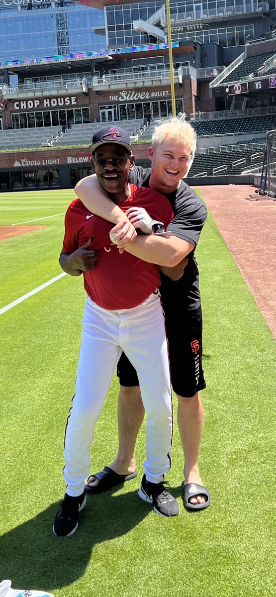 Break out your Pearls… He’s Baaaaaack!!! The long awaited return of Joc Pederson is finally here. #SmilesAbound @BravesOnBally