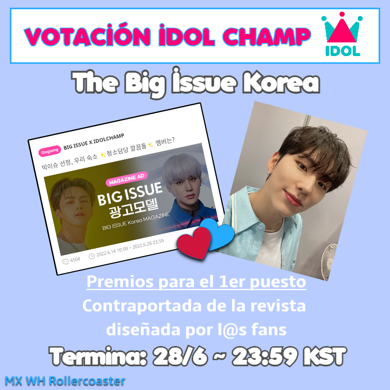 MonbebeWeneeR's tweet photo. 🔵The Big Issue Korea - Kihyun

🔗https://t.co/ni6E1U8juP

#WONHO_CRAZY #원호 
#MONSTAX #MONSTA_X #몬스타엑스  
@official__wonho @OfficialMonstaX https://t.co/MwPzEG4FiL
