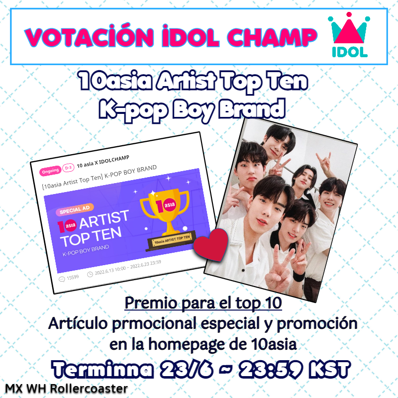 MonbebeWeneeR's tweet photo. ⚫️10asia Artist Top Ten Kpop Boy Brand - Monsta X

🔗https://t.co/R9ORdxvKyR

#WONHO_CRAZY #원호 
#MONSTAX #MONSTA_X #몬스타엑스  
@official__wonho @OfficialMonstaX https://t.co/sZAT4q6ZQS