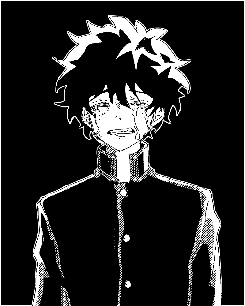 ggwephrak's tweet photo. a crying deku https://t.co/xBdEBJ8vZm