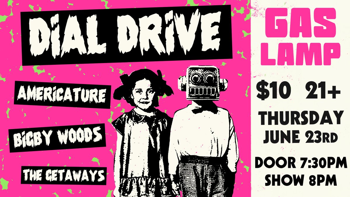 This Thursday we are at the GaslampDSM w/ <a href="/dial_drive/">Dial Drive</a> 

Come catch a show, buy some merch, have a drink, punch Xavier in the face. (No specific order)