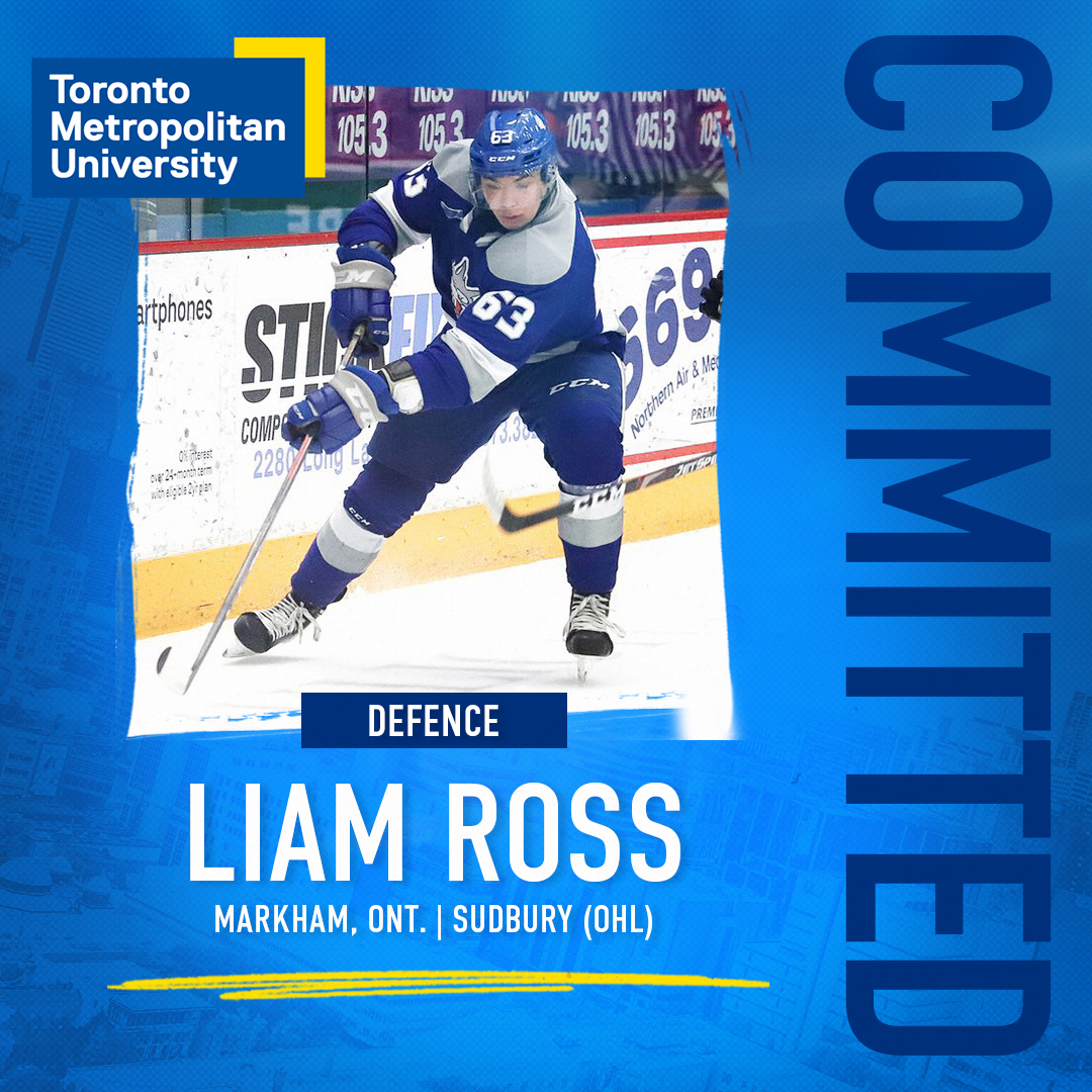 M🏒 | Two recruits in one day! It's another big signing for @ramsmhockey as Liam Ross joins the roster!

Ross spent his whole <a href="/OHLHockey/">Ontario Hockey League</a> career with the <a href="/Sudbury_Wolves/">Sudbury Wolves</a> and was team captain this season.