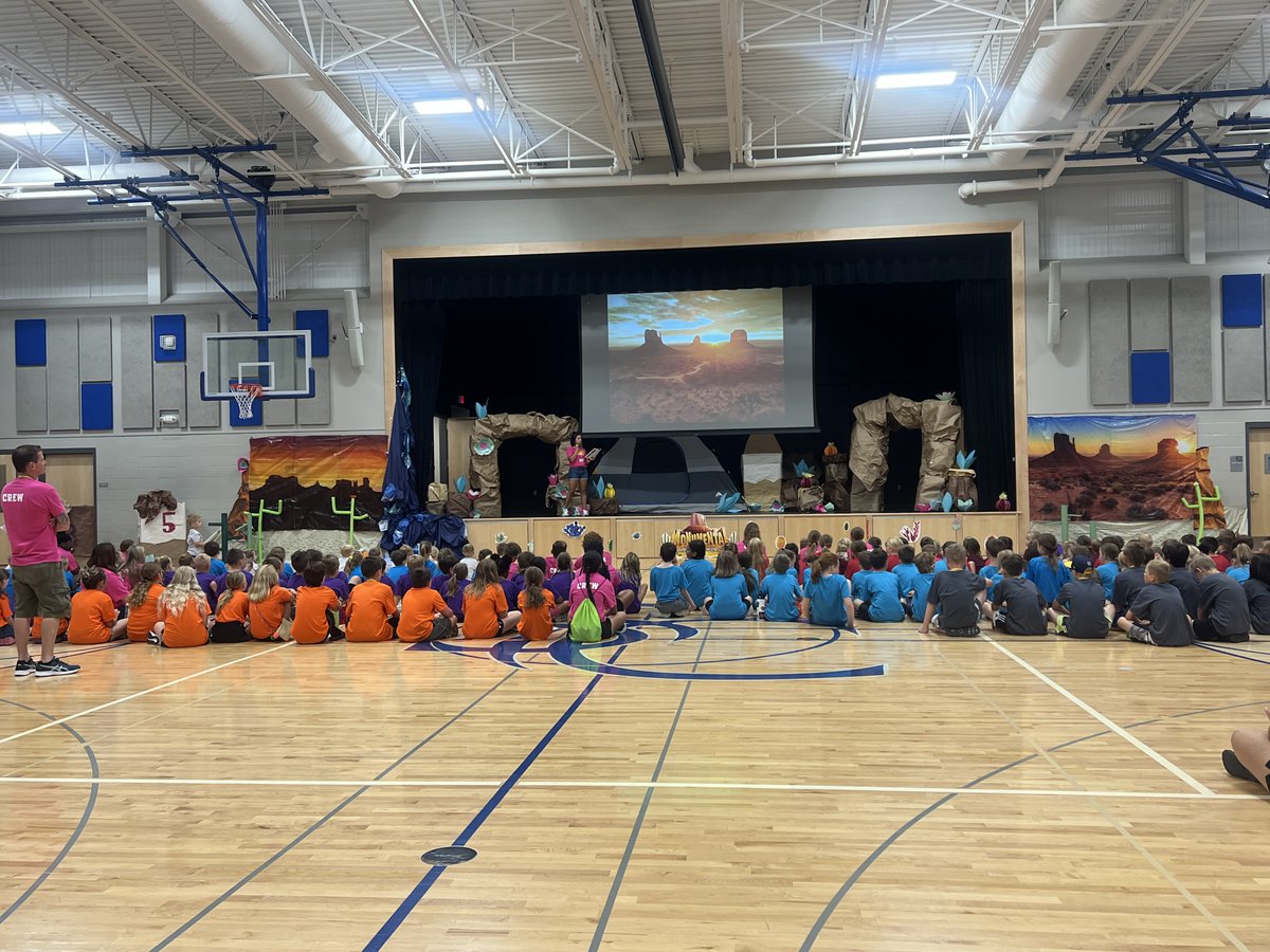 What a great start to Vacation Bible School today! Thank you to the volunteers that make this week full of fun and faith!