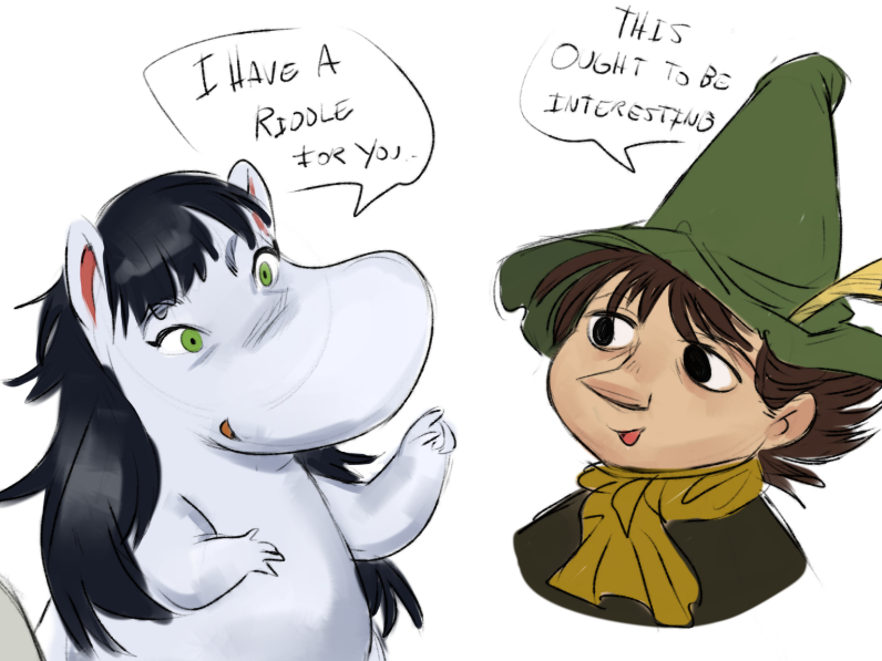Björkmaiden #Moomin 
