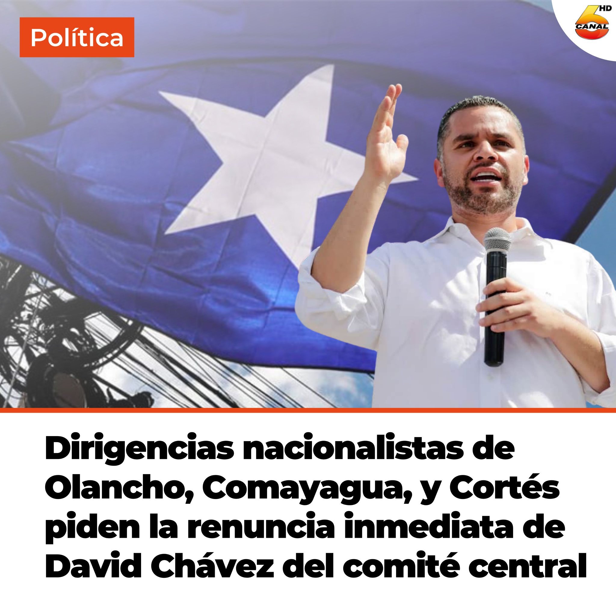 Canal 6 Honduras on Twitter "NOTICIA El partido nacional se