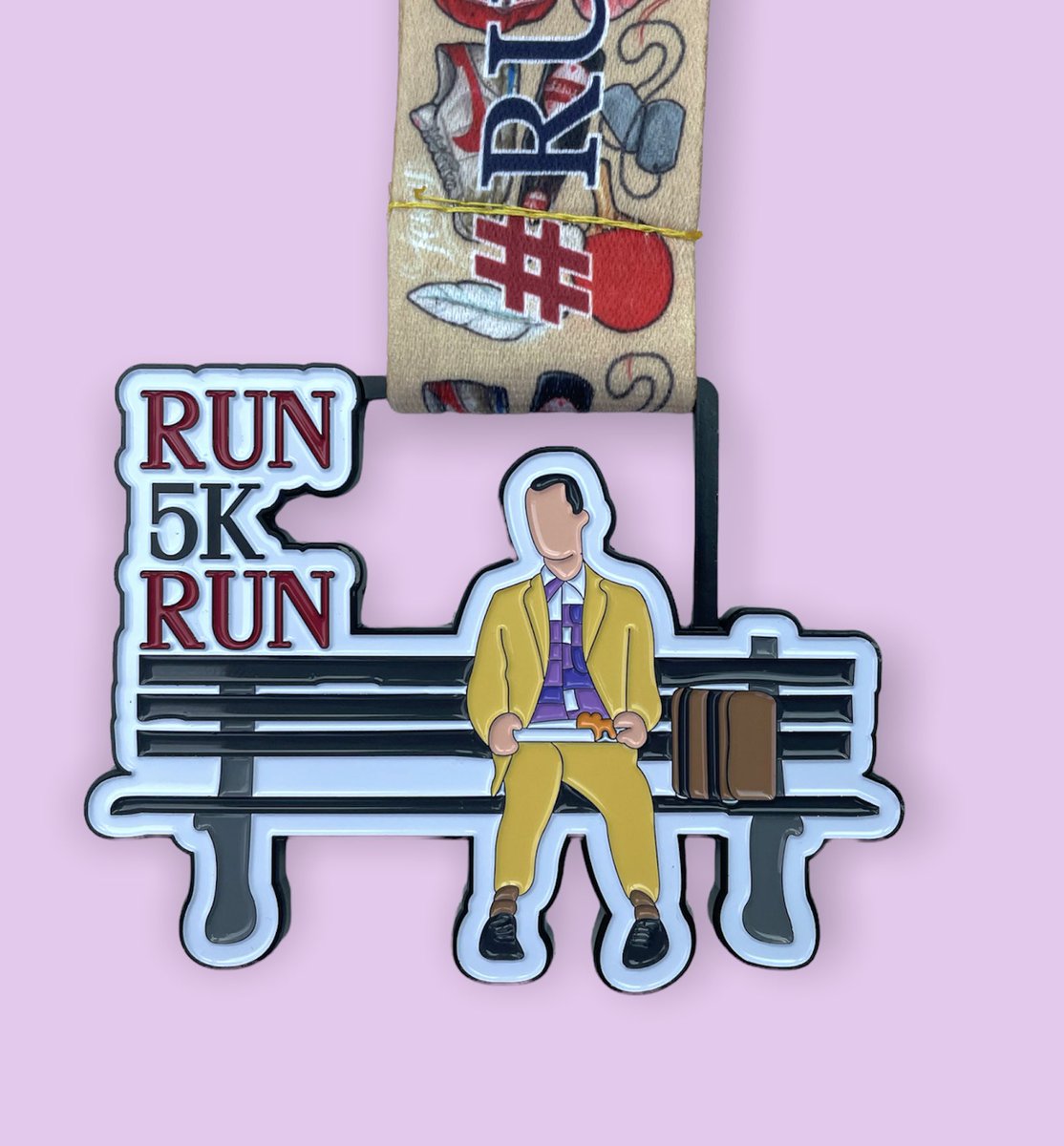 RunningSoloUK's tweet photo. NEW CHALLENGE ! 

#RunForrestRun 

Run 5k to earn this #ForrestGump inspired medal 🏅 

https://t.co/axWiAdQ3gE https://t.co/0A247W8bnK