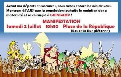 MaterGuingamp's tweet photo. Rendez-vous le 2 juillet 10h30 - Place de la République 💪🏼 https://t.co/iRpvh0iIW7