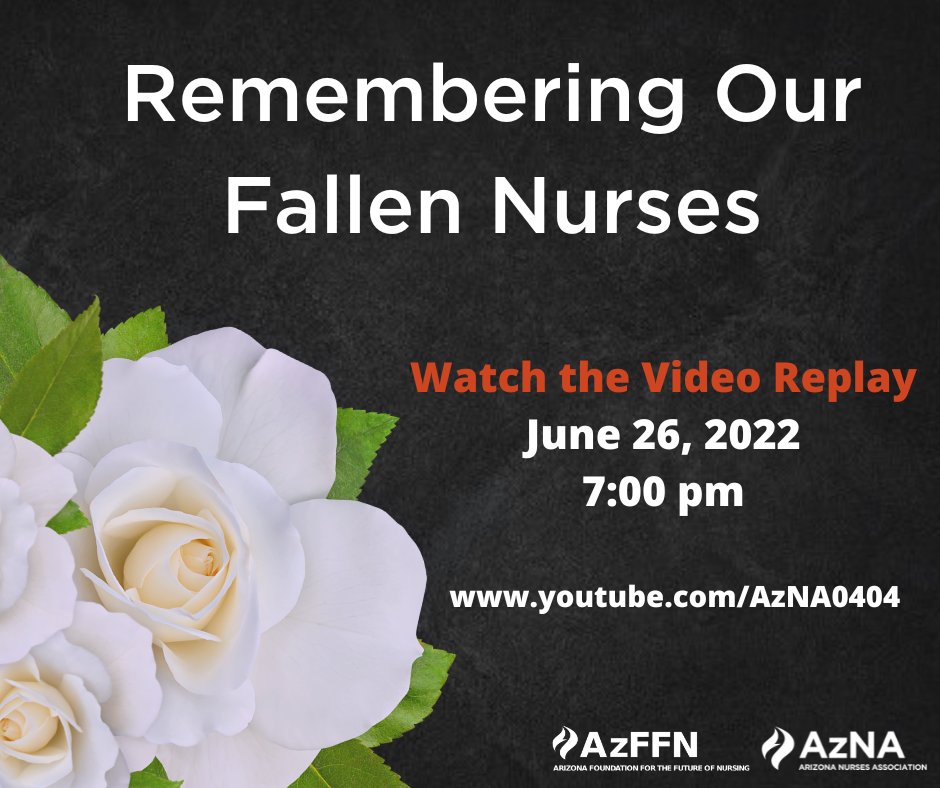 Join us on June 26th at 7pm on our YouTube channel for the live video replay of our Fallen Nurses Tribute, which originally took place on May 14 at Better Place Forests Flagstaff.

Join the live session here: youtube.com/watch?v=PXvluf…