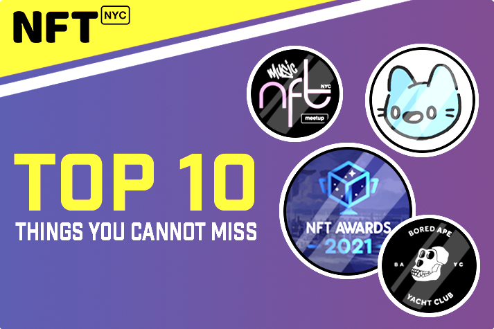 WGMImedia's tweet photo. #NFTNYC2022 is starting today🎉

Here's WGMI Media list of the top 10 things you simply cannot miss at NFT NYC 2022.

Read the full article in our website 👇 https://t.co/H2XjJ5raHz