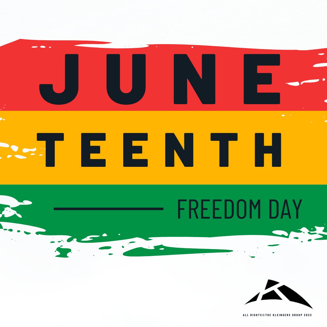 Change begins with doing the right thing. This #Juneteenth, we celebrate and look forward to building a brighter future.