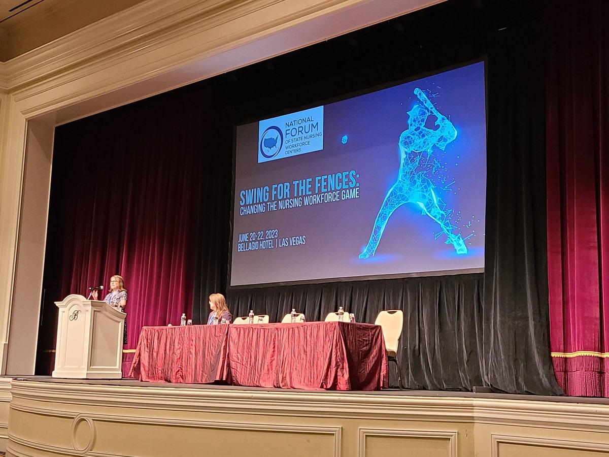 Back in the game with <a href="/NurseLedCare/">Nurse-Led Care</a> @PaAction at the National Forum of State Nursing Workforce Centers annual conference.