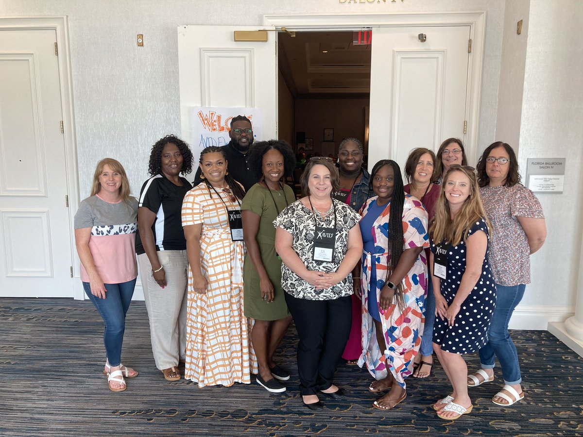 EKimpton's tweet photo. Sumter School District is learning at AVID Summer Institute!#AVID4Possibility https://t.co/8H0weX4HYv