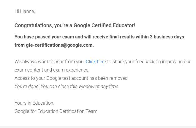 MissMcAllan_'s tweet photo. Amazing what you can achieve in two weeks! Level 2 now in the bag :) @PamCurrieTA @NiallRidgway @MrVosser thank you for delivering the Cohort 1 Level 2 sessions last week, would not have these without you guys! #googleforedu #googlegec #googlecertifiedlevel2
@tabletacademysc https://t.co/vpHabtO7Rq