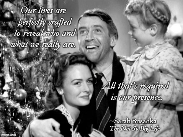 sarahsusanka's tweet photo. Our lives are perfectly crafted to reveal who and what we really are. All that’s required is our presence. (From The Not So Big Life)
https://t.co/qHeCwfDxMr
#notsobiglife #quoteoftheweek #presencerevealswhoweare https://t.co/7pR4rHQwWw