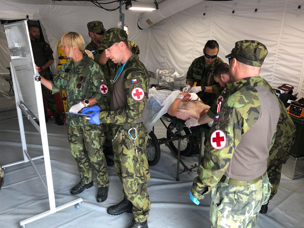 JCBRN_Exercise's tweet photo. We are joined! We are multinational! We are professional! CBRN/Medical teams proved it once again.#COMEDS #JCBRNDCOE #WEAREONE https://t.co/arGTCMdhFJ