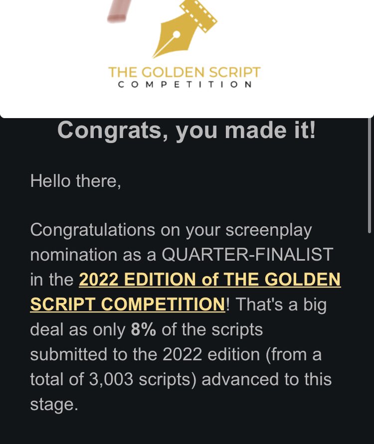 dgray3994's tweet photo. Well now, isn’t that just a “happy birthday!” #goldenscriptcompetition #ThePack #pilot https://t.co/ugo3W6xMao