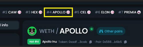 Apollo FTW tweet media