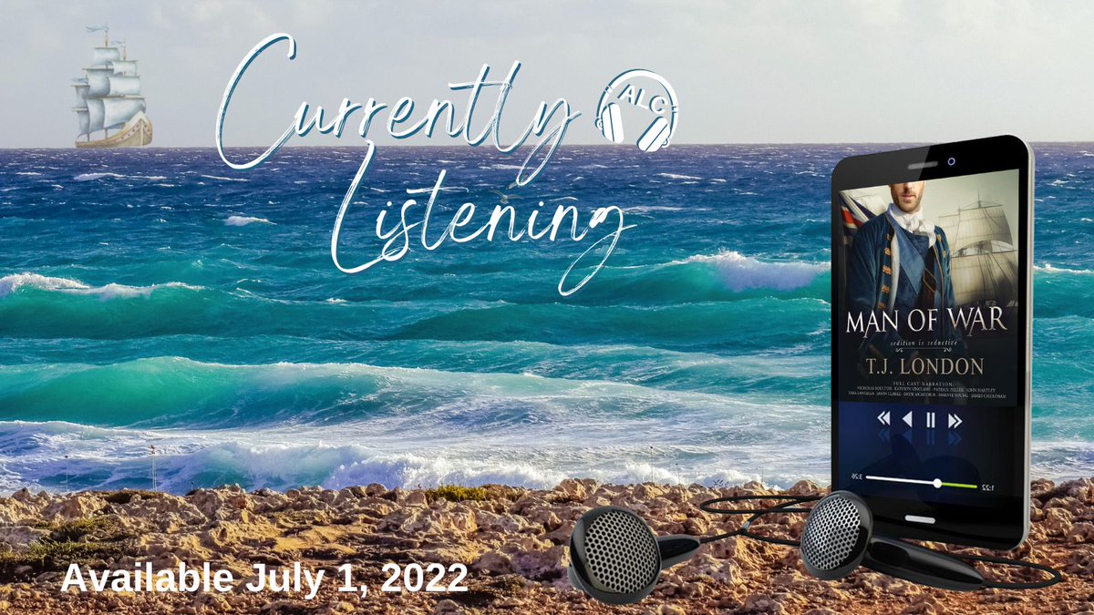 VivianaIzzo's tweet photo. Been waiting for month for this #Audiobook & honored to have received an #ALC of MAN OF WAR by @TJLondonauthor narrated by a full cast @Boultybits @VVinclaire @TaraLangellaVO @AudioSorceress @patrickzelleraf @JohnHartleyVO @jclarkereads @ThevoiceofJames @drywmca. #CannotPutItDown https://t.co/HPdhRxXpnf